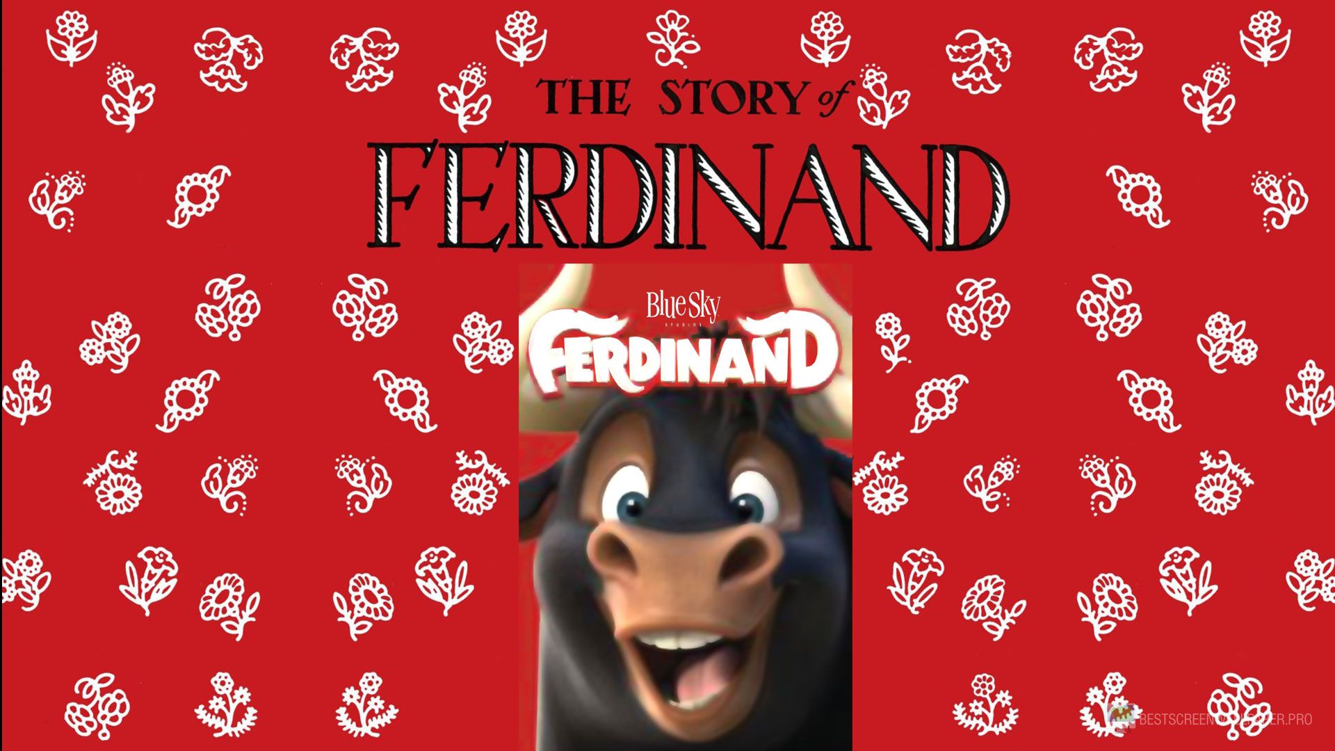 The Story Of Ferdinand Wallpaper Hd Film 2017 Poster - Story Of Ferdinand 2017 , HD Wallpaper & Backgrounds