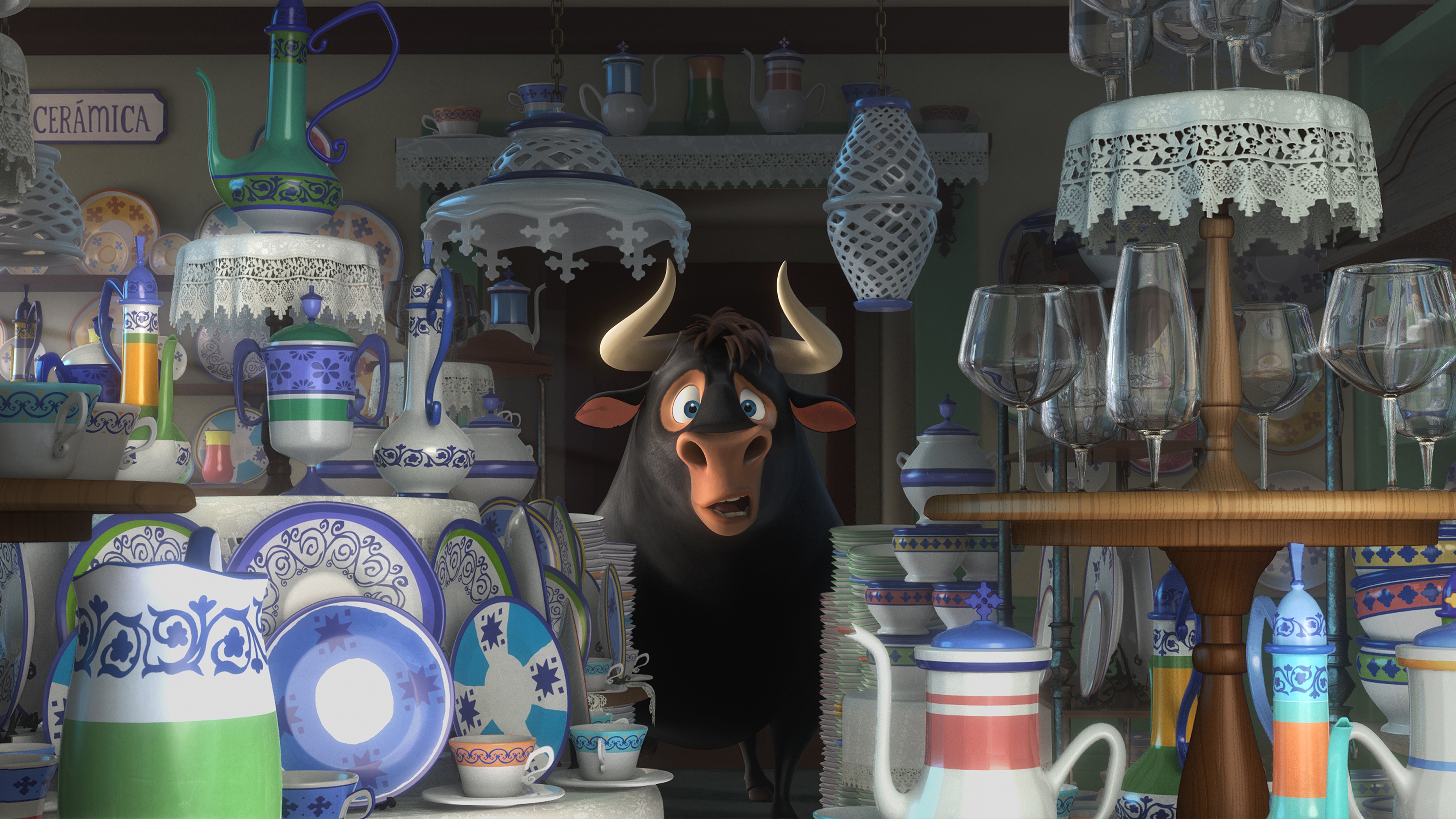 4k Ferdinand Movie 2018 Thumbnail - Ferdinand In A China Shop , HD Wallpaper & Backgrounds