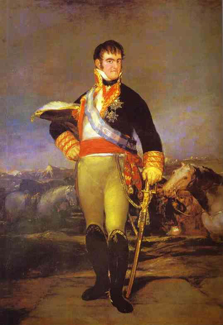 Portrait Of Ferdinand Vii - King Ferdinand Vii Of Spain , HD Wallpaper & Backgrounds