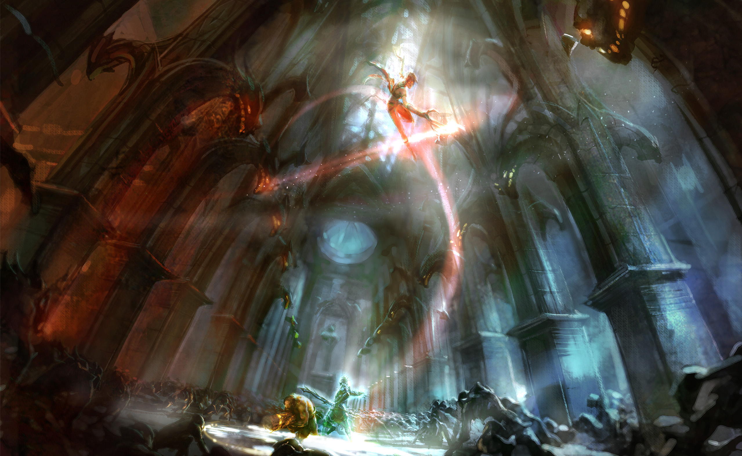 Sorcerer Hd Wallpaper - Beautiful Final Fantasy Backgrounds , HD Wallpaper & Backgrounds