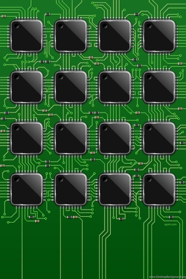 Circuit Board Iphone Ios 4 Wallpapers Twice The Geeky - Circuit Board Wallpaper Iphone 6 , HD Wallpaper & Backgrounds