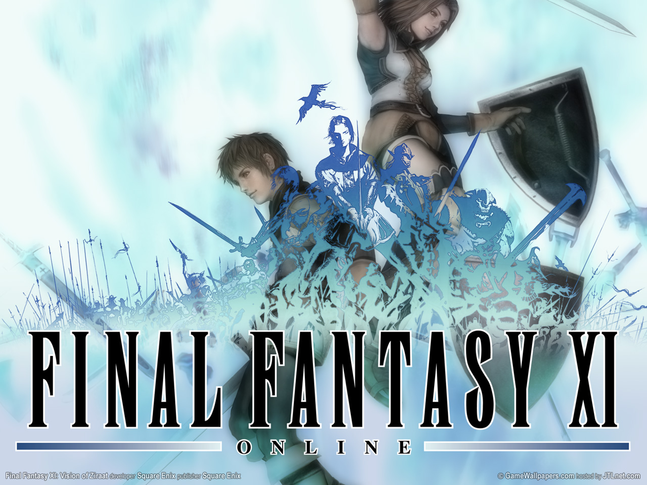 Final Fantasy - Final Fantasy 11 Hd , HD Wallpaper & Backgrounds