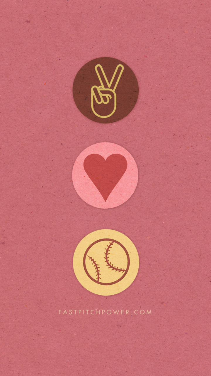 Below To View The Full Size Wallpaper And Save It To - Softball Wallpaper Phone , HD Wallpaper & Backgrounds