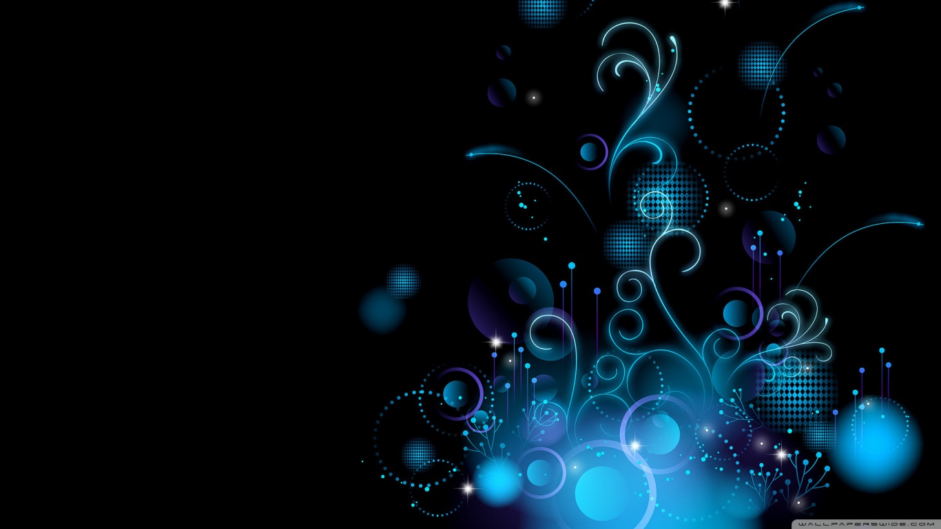 Blue Graphic Design Hd Desktop Wallpaper - High Definition High Resolution 3d , HD Wallpaper & Backgrounds