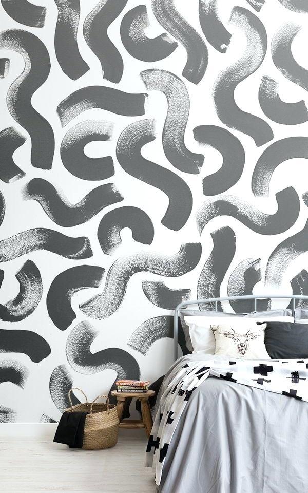 Teenage Wallpaper Designs Achieve A Cool Boys Teenage - Diy Wallpaper Brush Strokes , HD Wallpaper & Backgrounds