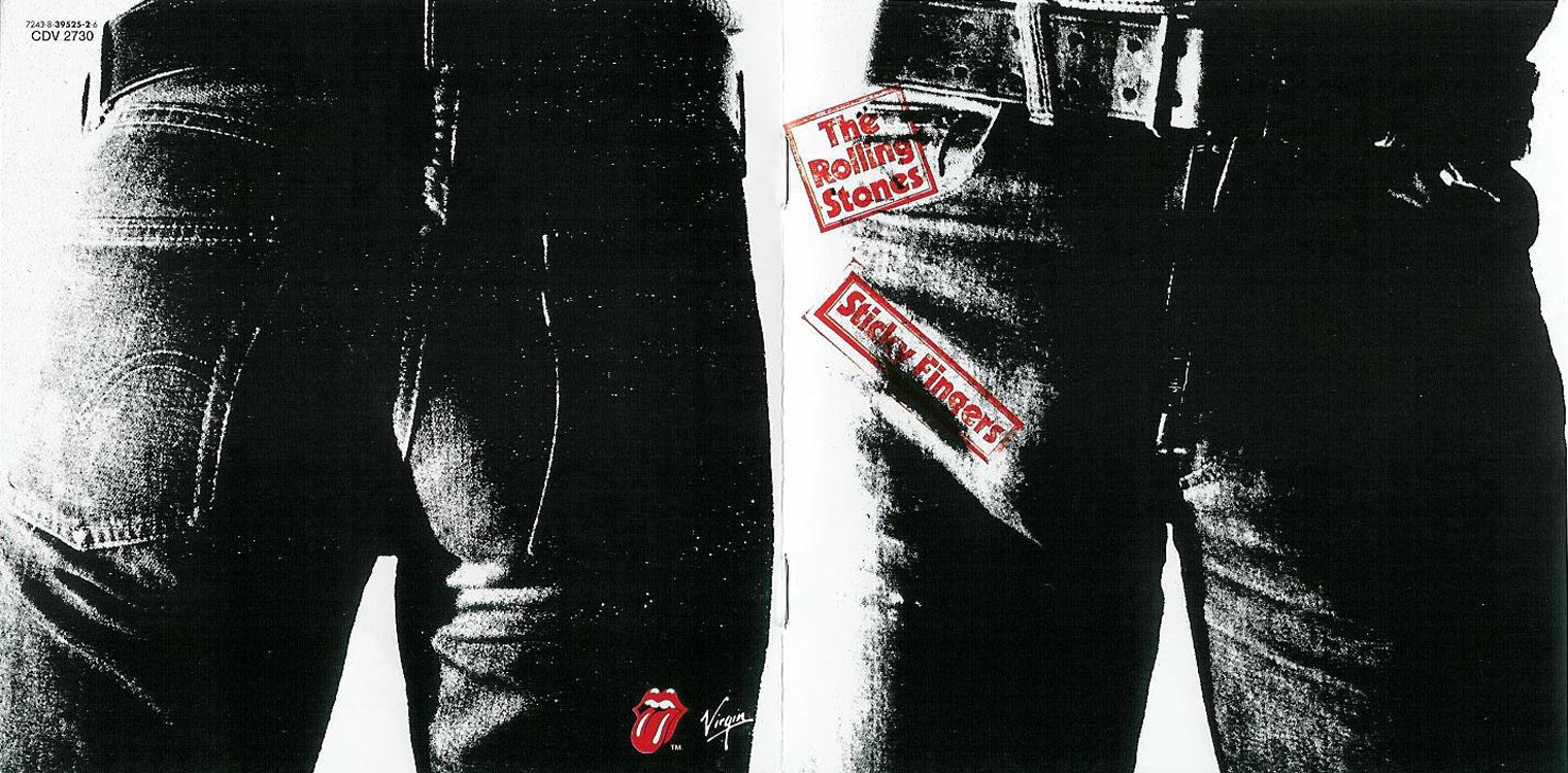 Graphic Designer Craig Braun - Rolling Stones Sticky Fingers 1971 , HD Wallpaper & Backgrounds