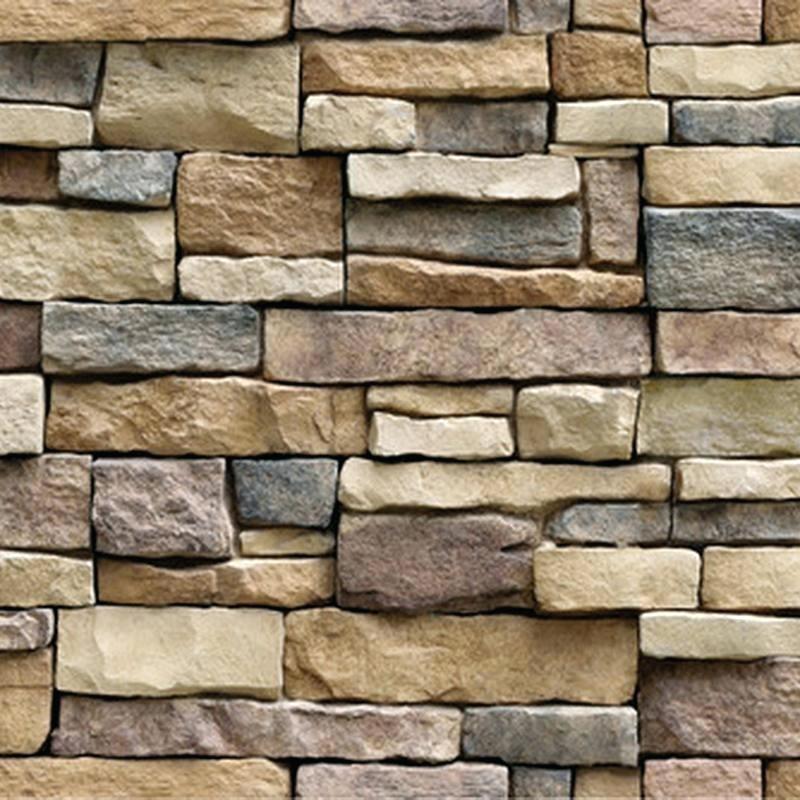 Cheap Blue Wallpaper Designs Best Circle Roll Rustic - Stone Wallpaper Bricks Hd , HD Wallpaper & Backgrounds