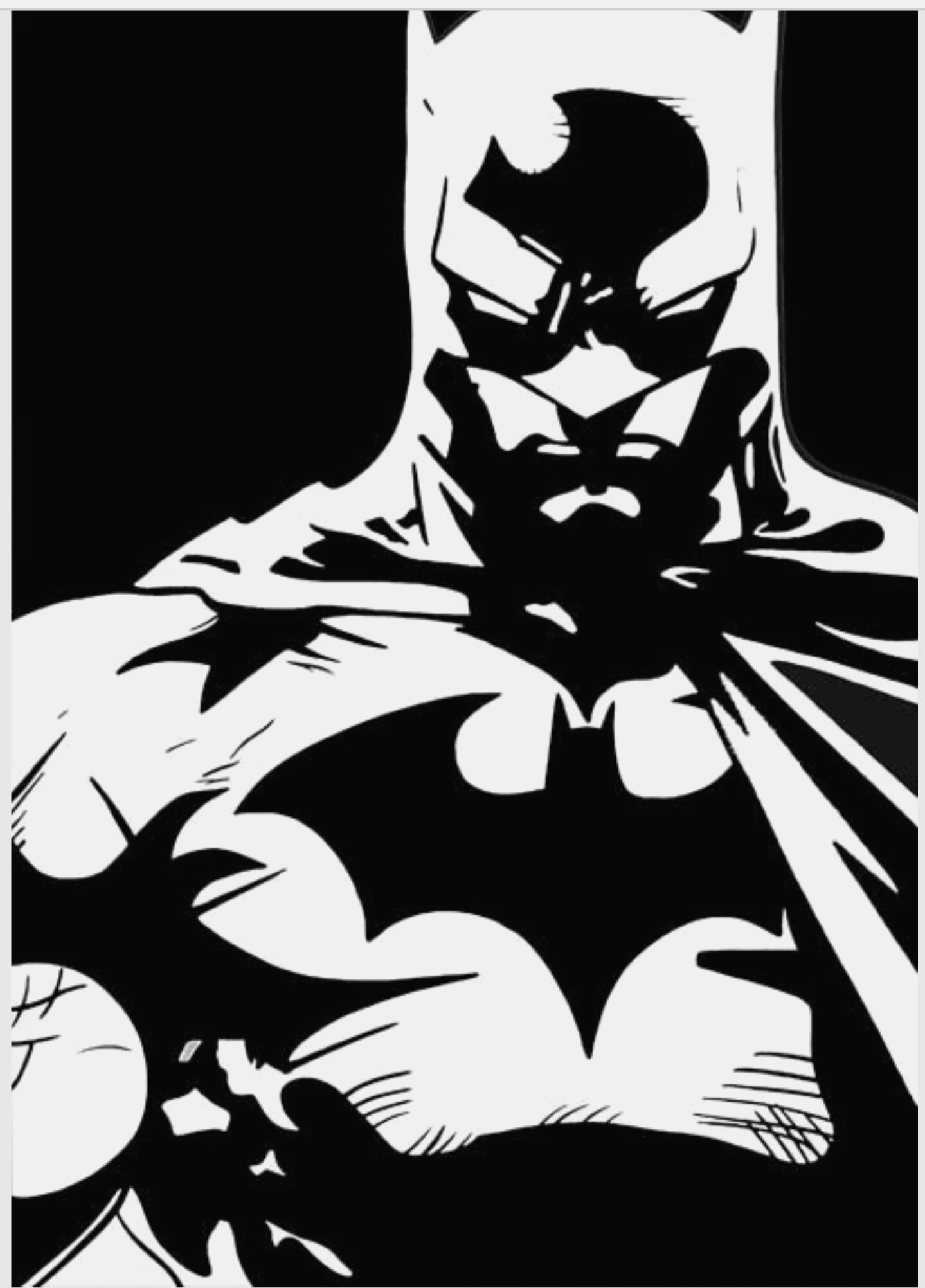 Batman Batman Silhouette Silhouette Art Darth Vader - Batman Stencil Art , HD Wallpaper & Backgrounds