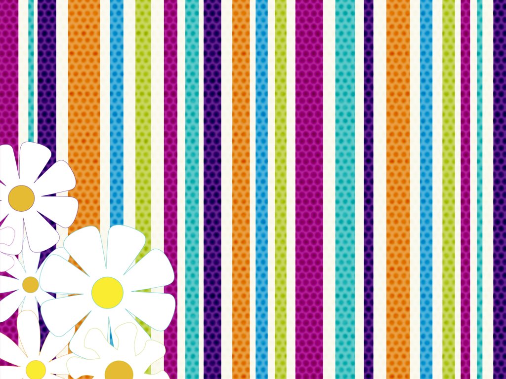 Rayas De Colores Vivos Fondos De Pantalla Gratis - Papel De Parede Floral , HD Wallpaper & Backgrounds