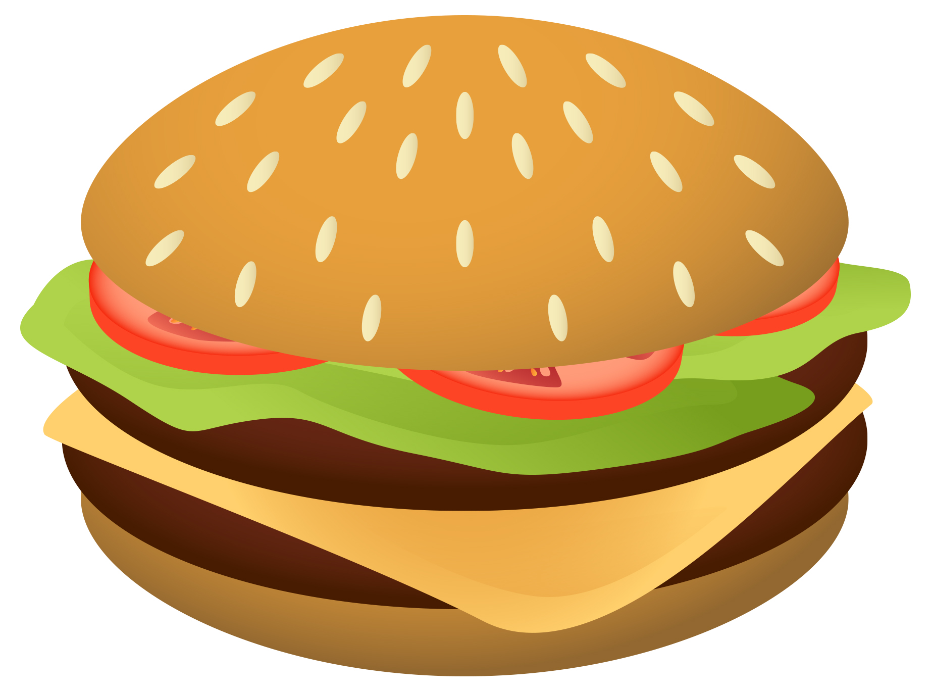 Burger Clipart , HD Wallpaper & Backgrounds