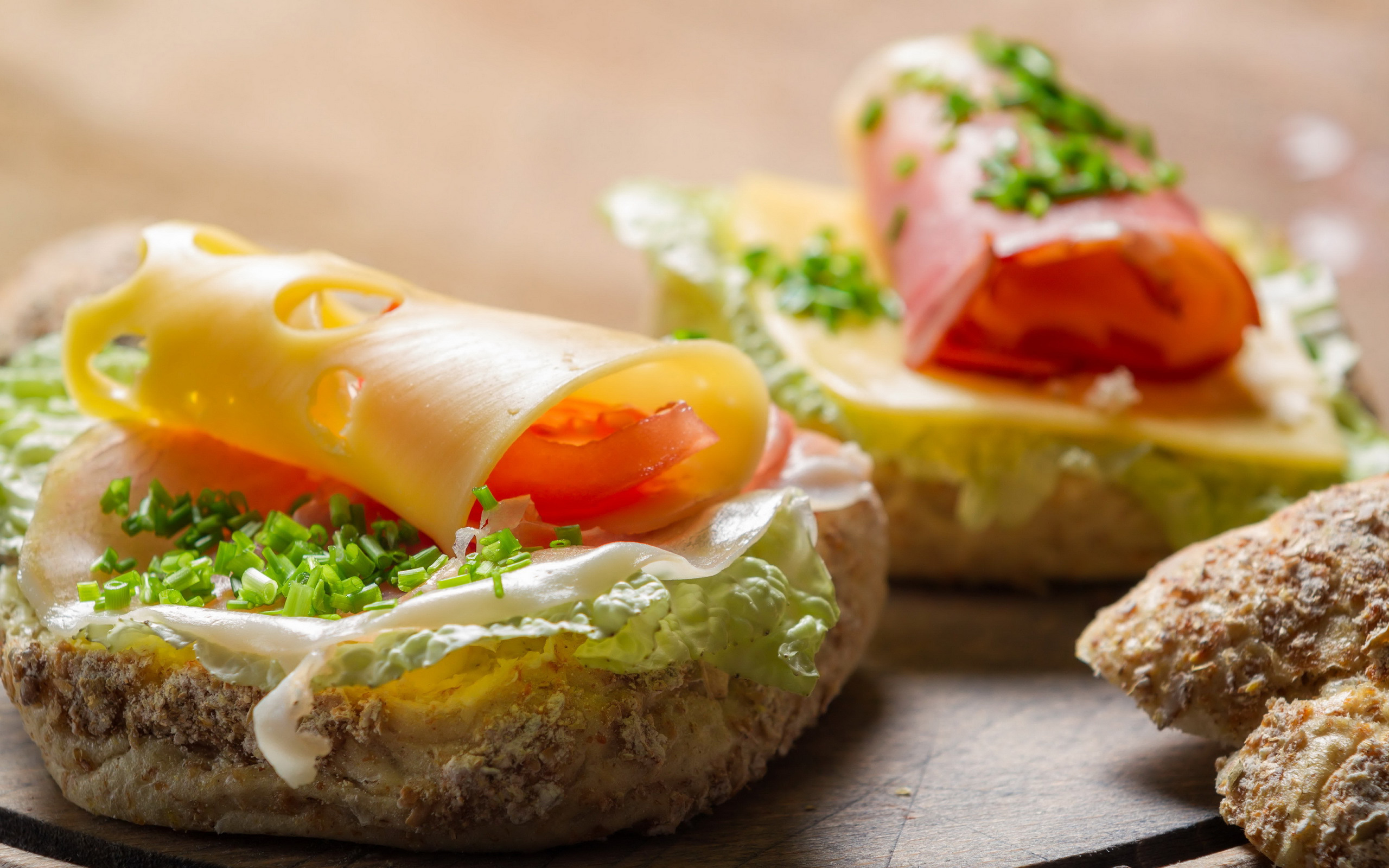 Closeup Of Fresh Sandwich With Ham And Cheese , HD Wallpaper & Backgrounds