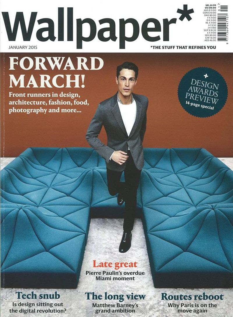 Wallpaper Magazine January 2015 Cover - Noma Bar , HD Wallpaper & Backgrounds