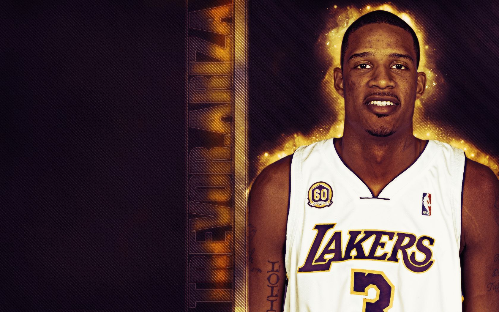 Los Angeles Lakers Wallpapers 1680*1050 No - Lakers Jersey , HD Wallpaper & Backgrounds