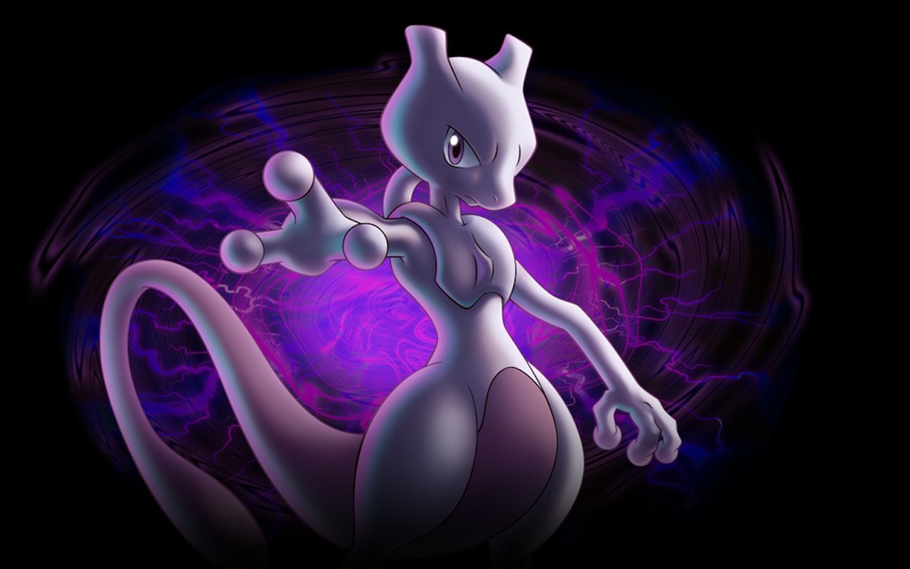 Mewtwo Wallpaper6 - Pokemon Mewtwo , HD Wallpaper & Backgrounds