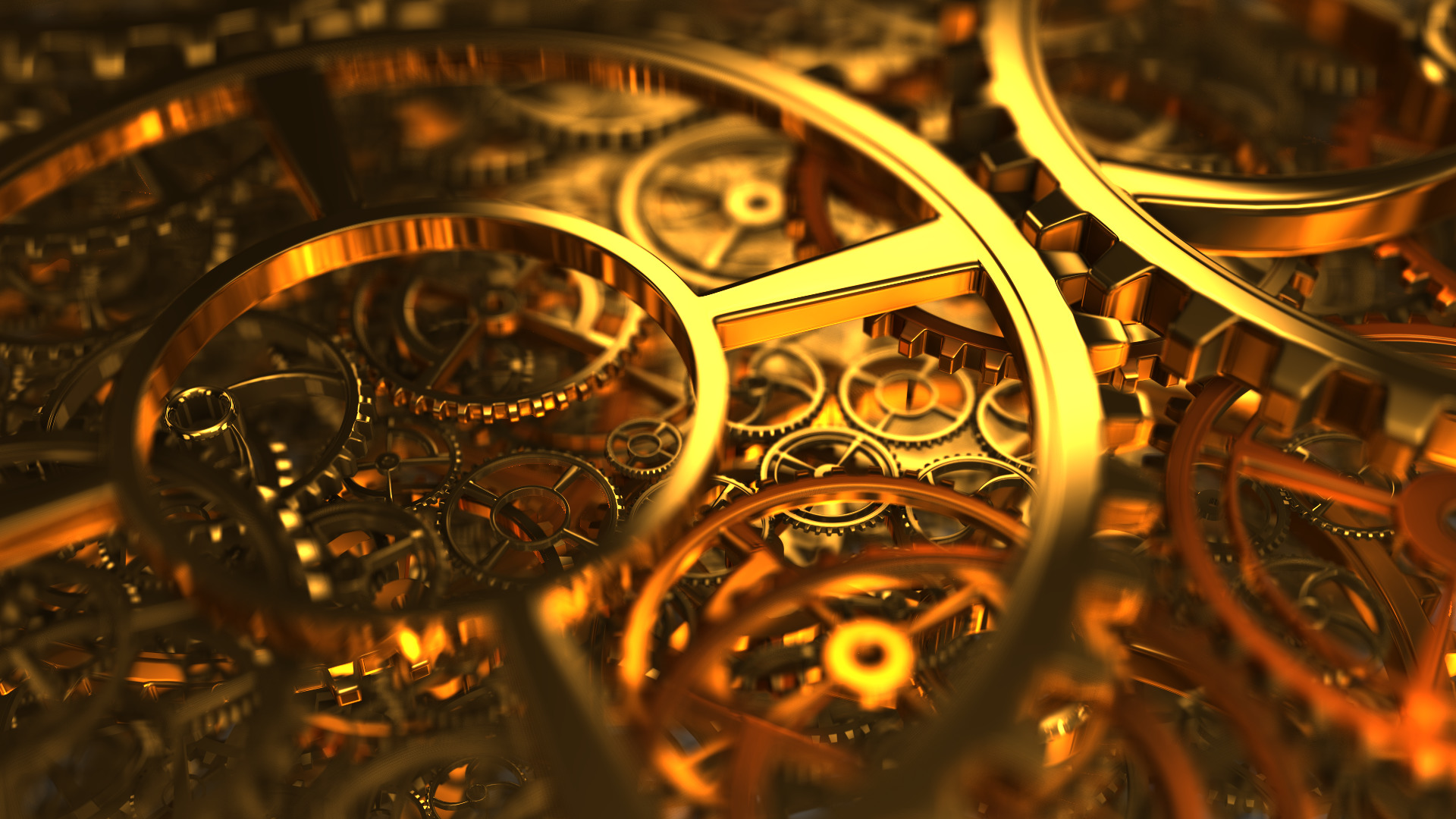 Clockwork, Gold, Gears, Macro - Steampunk Wallpaper Hd , HD Wallpaper & Backgrounds