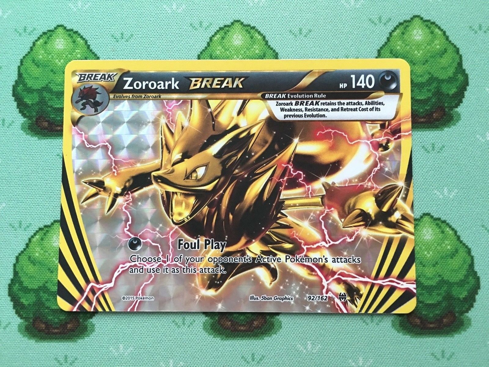 Zoroark Break Breakthrough 92/162 - Zoroark Break , HD Wallpaper & Backgrounds