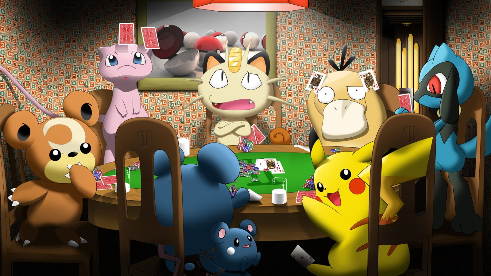 Movie, Pokémon - Pokemon Poker , HD Wallpaper & Backgrounds