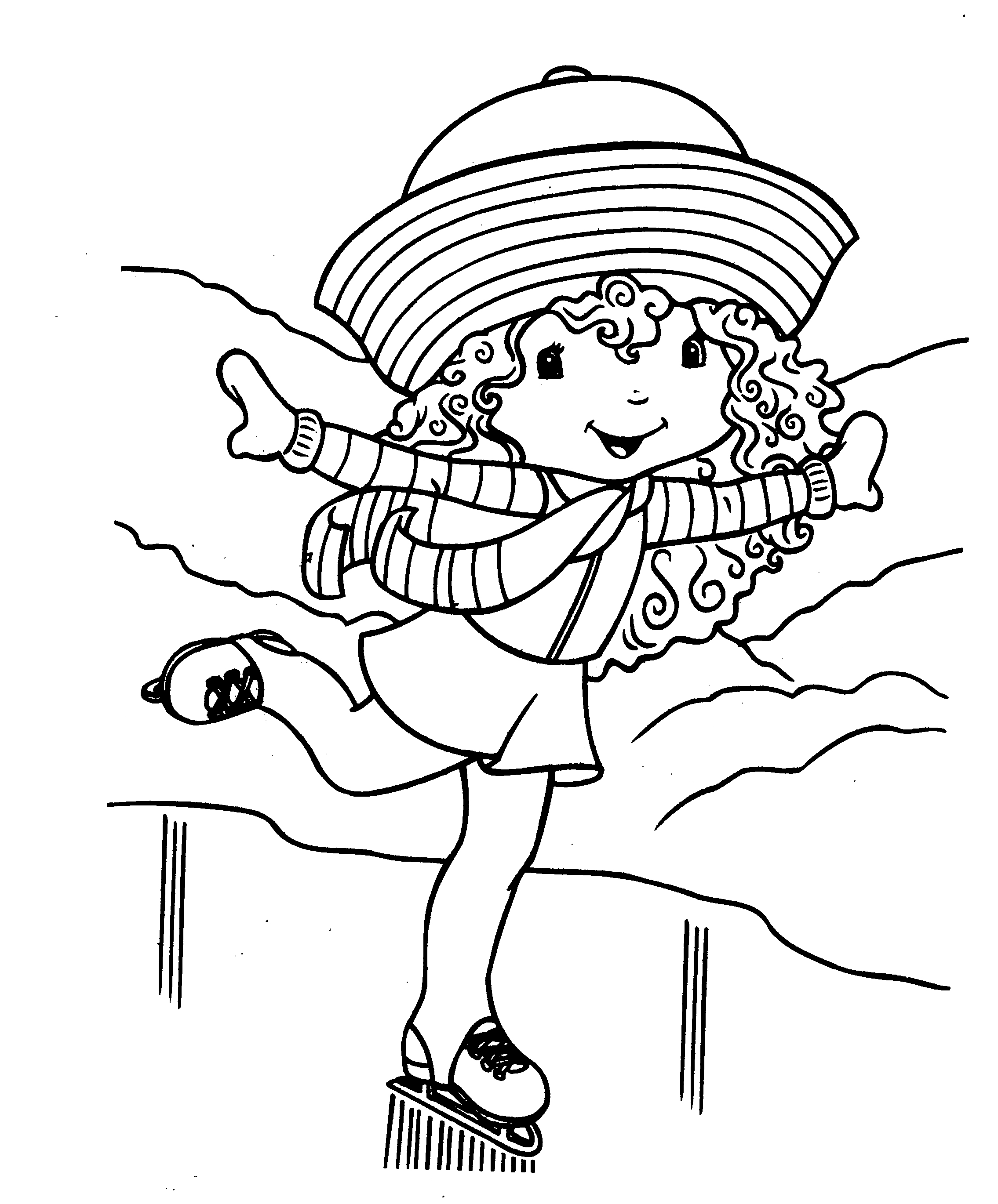 Strawberry Shortcake Coloring Pages Chat Noir Scholastic - Coloring Page Book Strawberry Shortcake , HD Wallpaper & Backgrounds