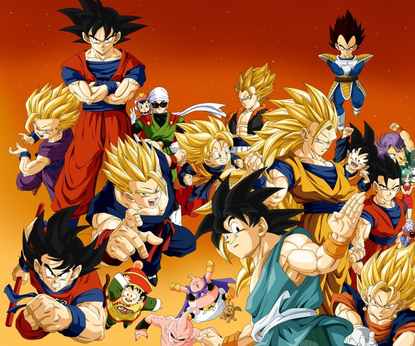 Athah Anime Dragon Ball Z Dragon Ball Vegeta Videl - Gohan Dragon Ball Goten , HD Wallpaper & Backgrounds