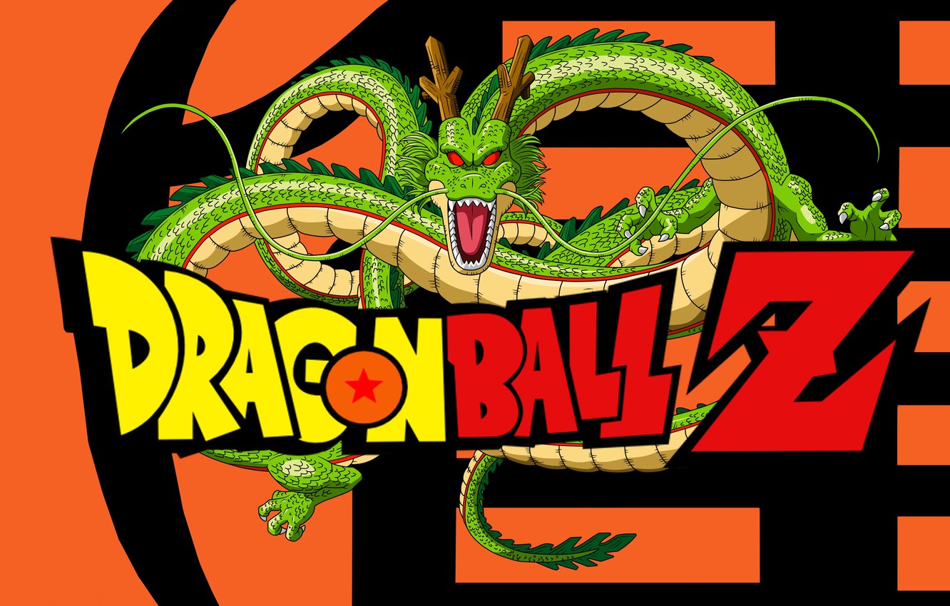 Photo Wallpaper Logo, Game, Star, Anime, Dragon, Asian, - Anime Dragon Ball Logo , HD Wallpaper & Backgrounds