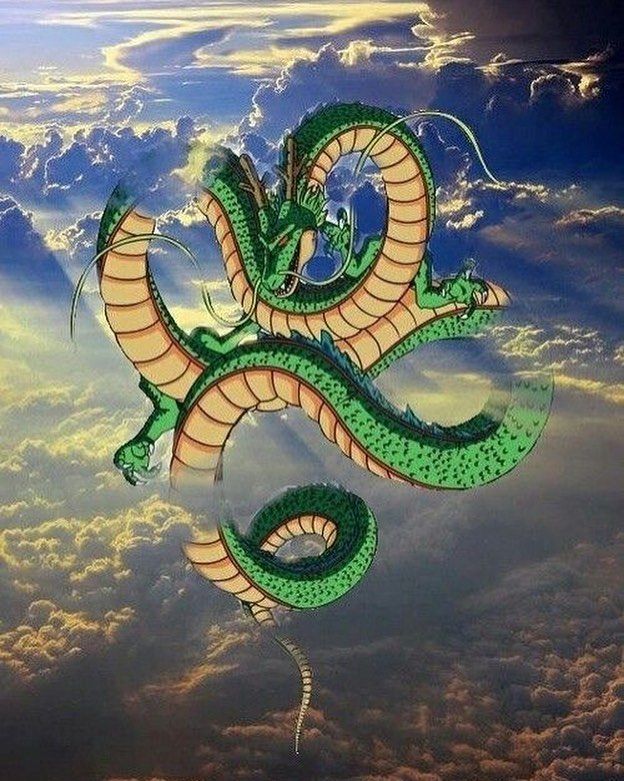 Shenlong Follow Us On Instagram And Twitter The Best - Primitive Dragon Ball Z , HD Wallpaper & Backgrounds