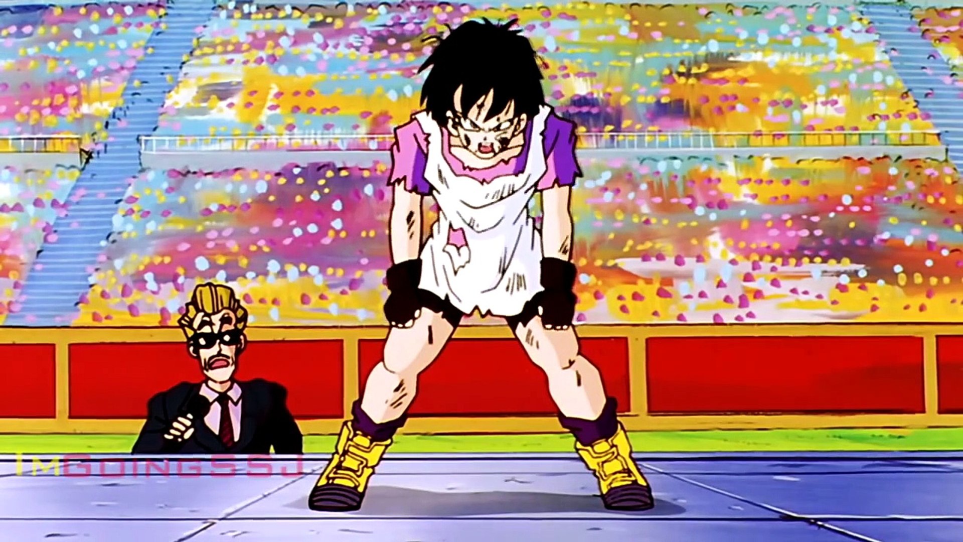 Videl Vs Spopovich Full Fight 2/2 Dragon Ball Kai - Videl Vs Spopovich Fight , HD Wallpaper & Backgrounds