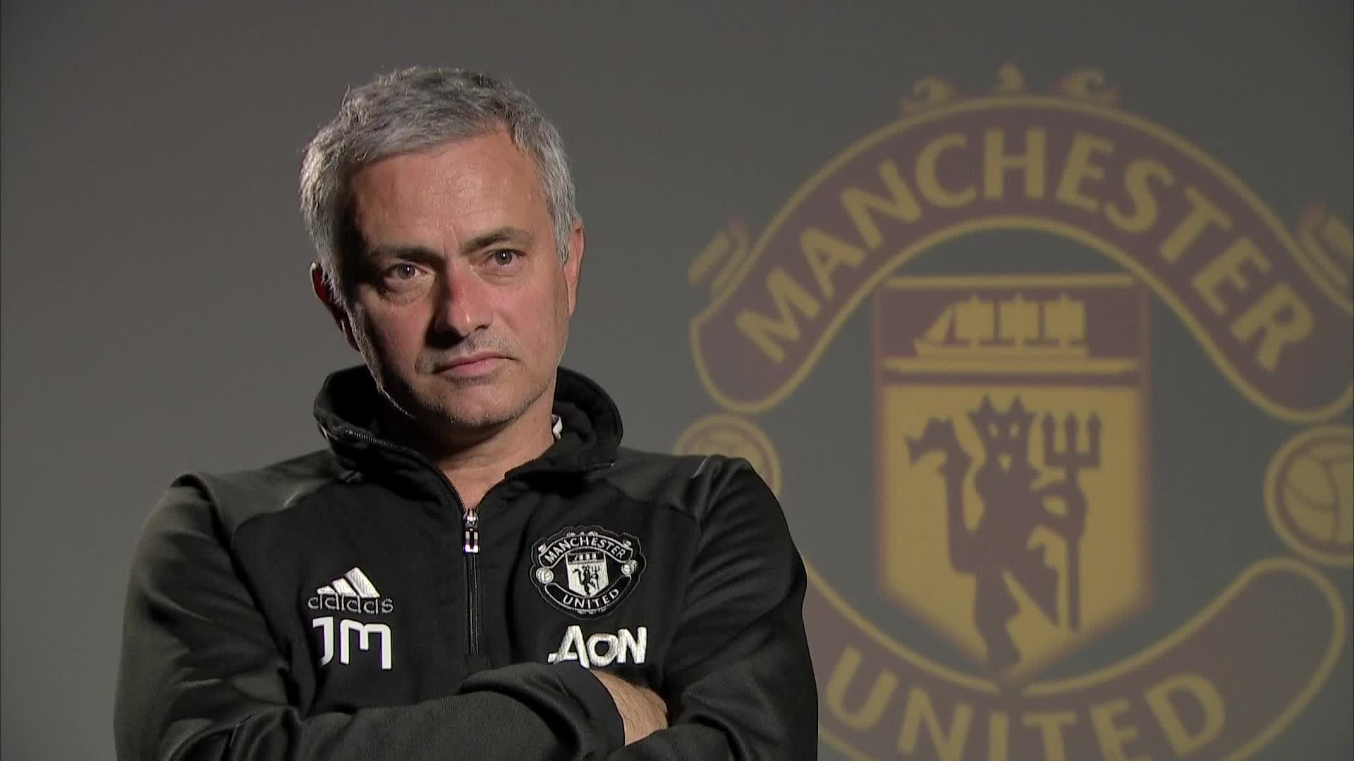 By Andy Burton And Richard Morgan - Jose Mourinho Man United Sky Sports Interview , HD Wallpaper & Backgrounds
