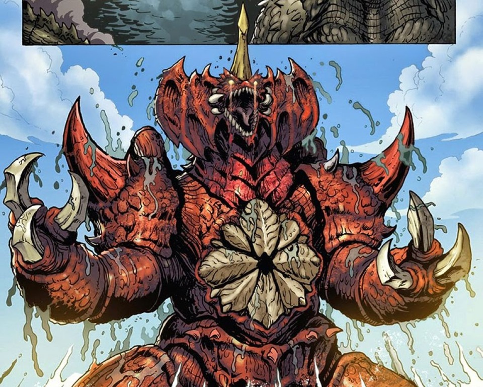 Godzilla Rulers Of Earth Destroyah , HD Wallpaper & Backgrounds