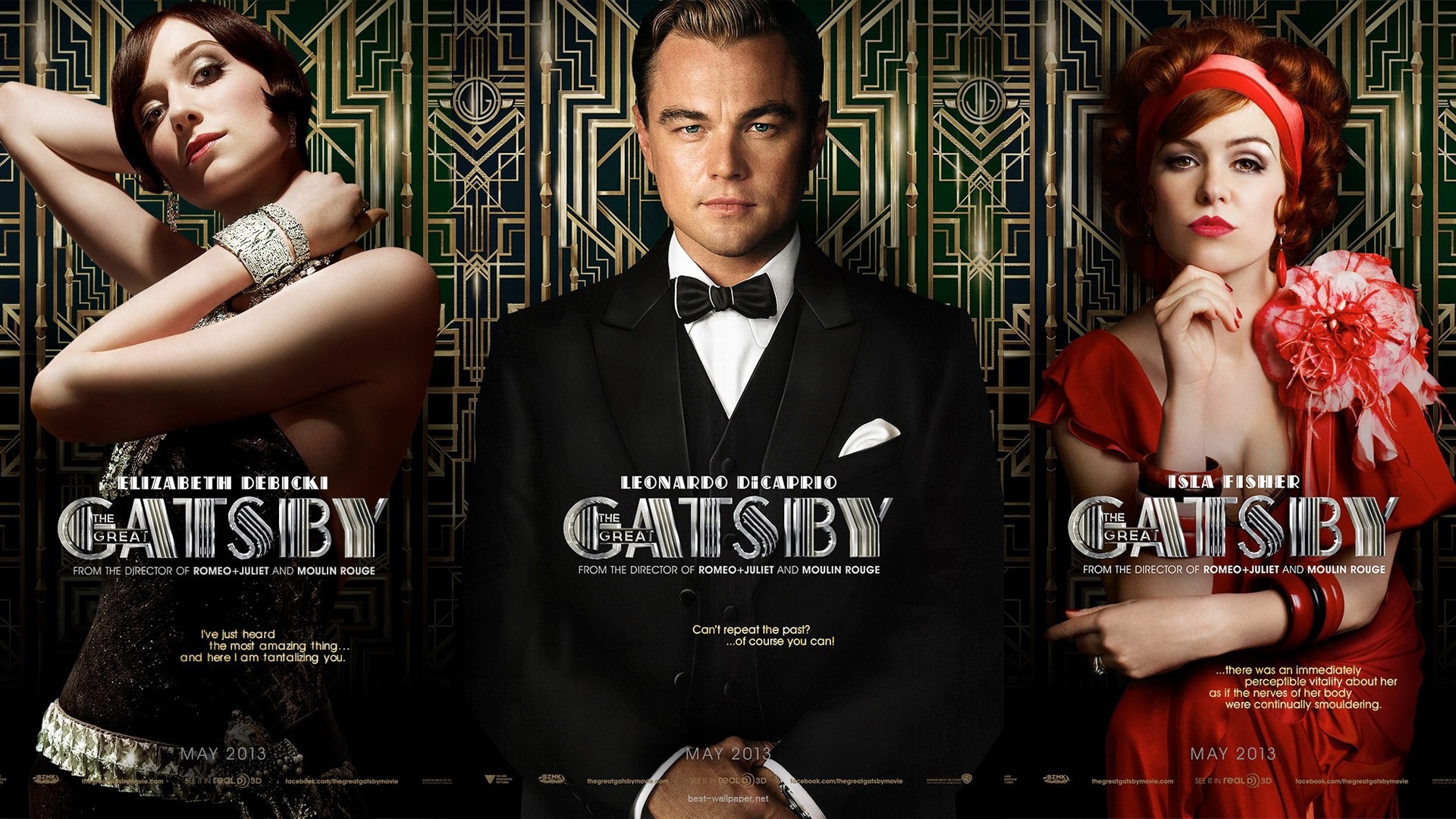 Download This Wallpaper - Great Gatsby Character Posters , HD Wallpaper & Backgrounds