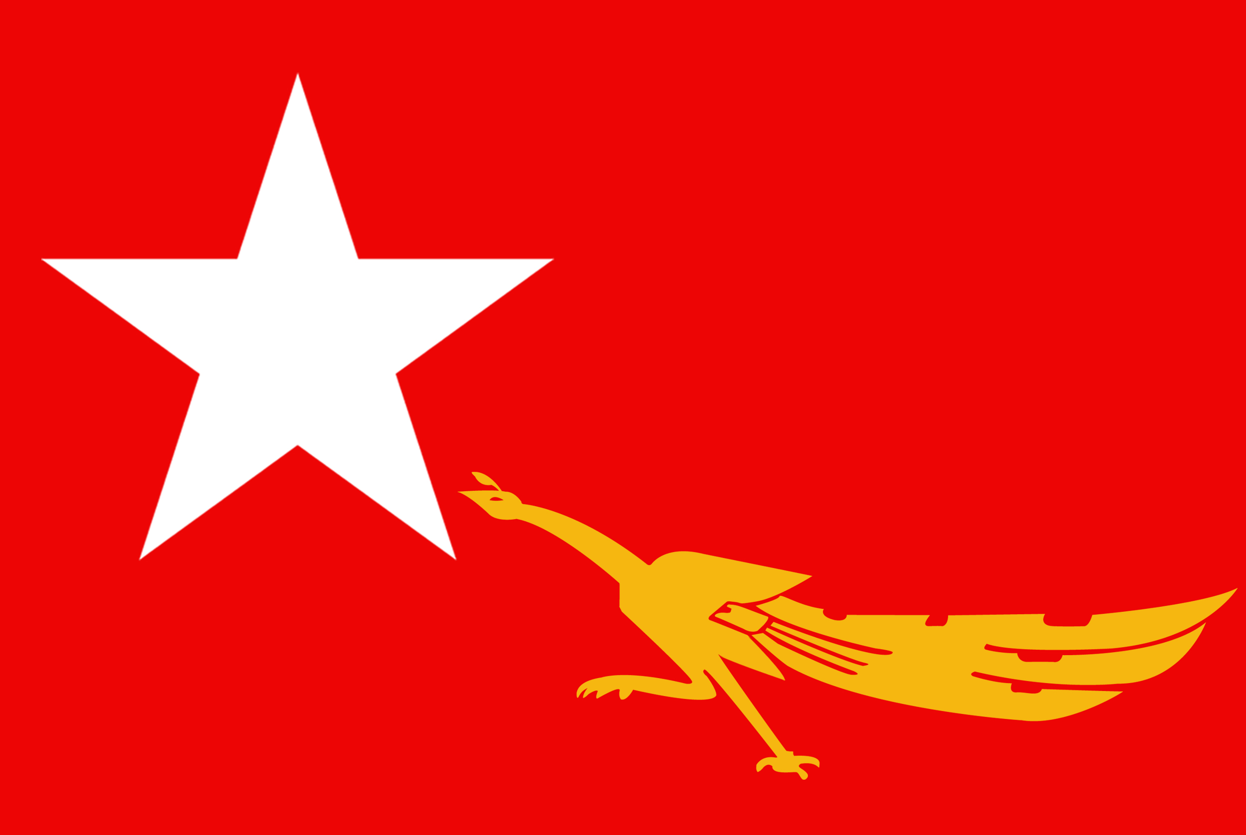 National League For Democracy Flag - Current Vietnam Flag , HD Wallpaper & Backgrounds