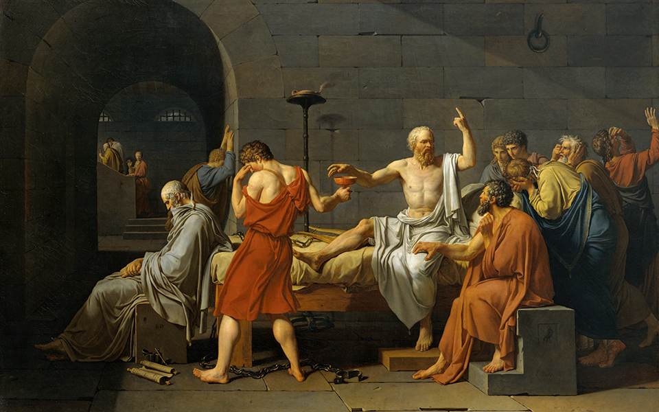 Democracy - Death Of Socrates , HD Wallpaper & Backgrounds
