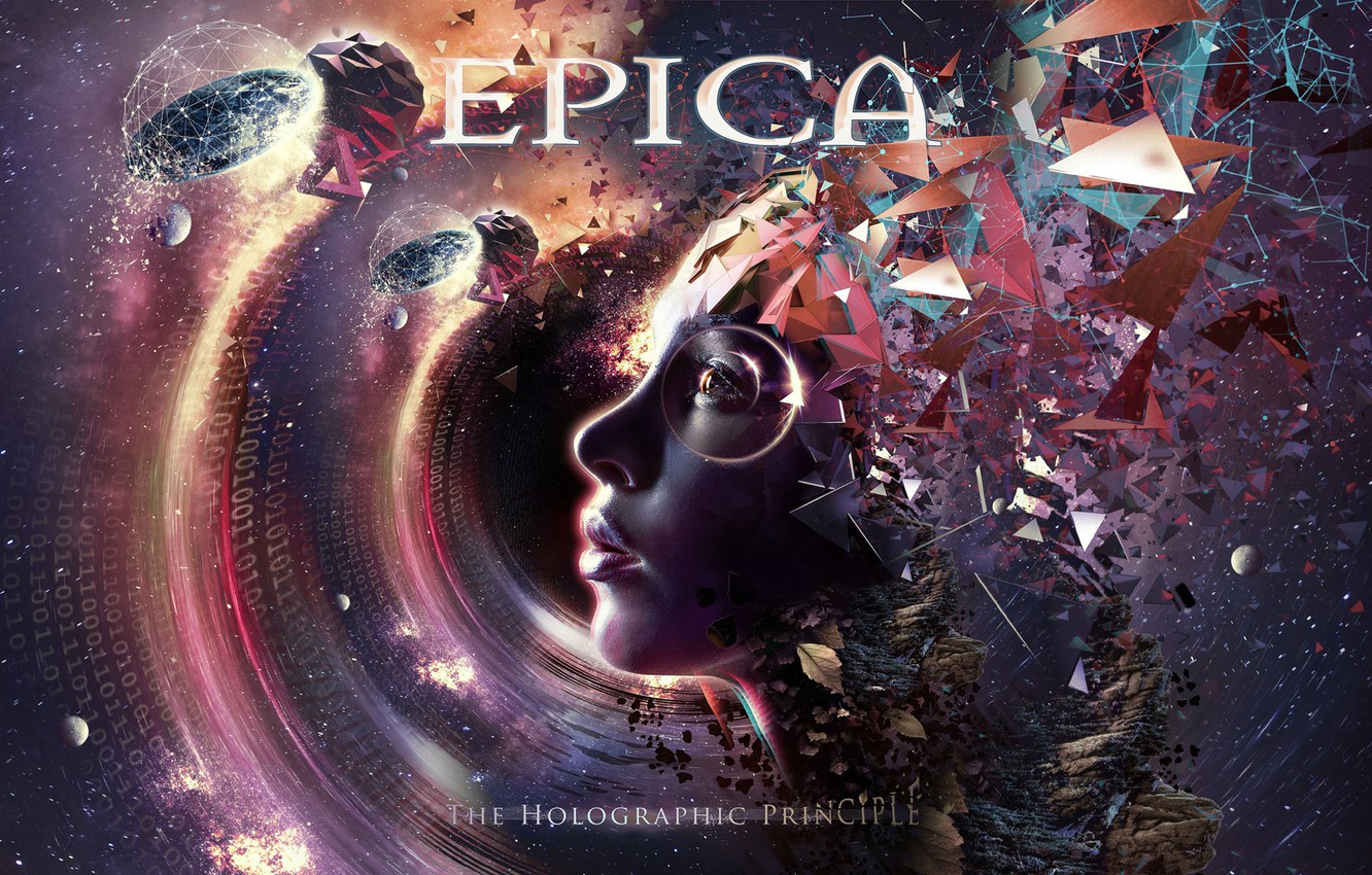Photo Wallpaper Metal, Gothic, Sympho, Epica, The Holographic - Epica 2016 The Holographic Principle , HD Wallpaper & Backgrounds