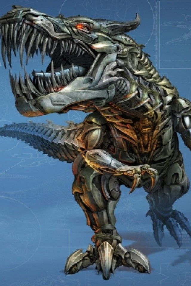 Grimlock Wallpaper - Transformers Age Of Extinction T Rex , HD Wallpaper & Backgrounds