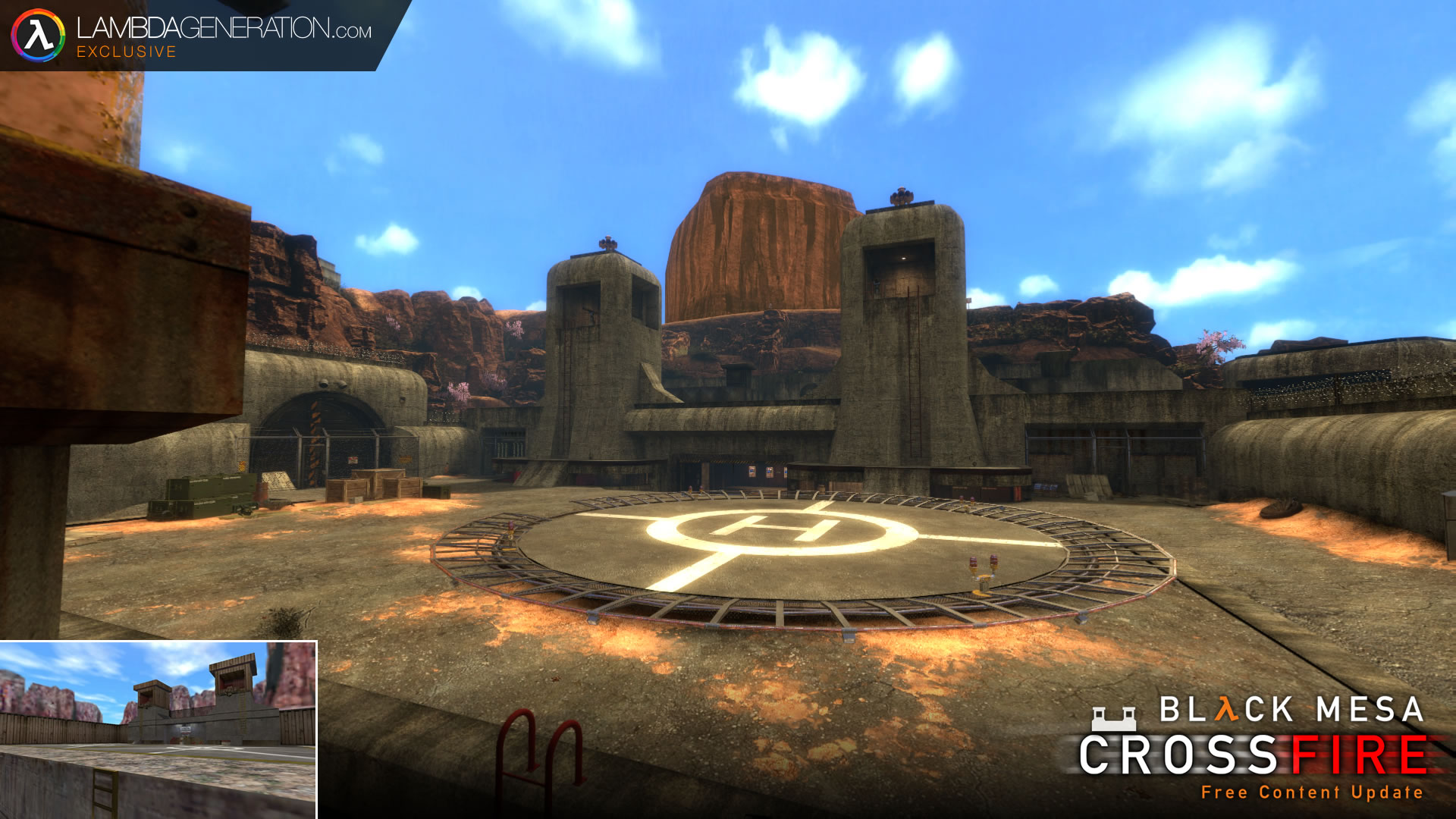 Black Mesa's Crossfire Update - Half Life 2 Deathmatch Crossfire , HD Wallpaper & Backgrounds