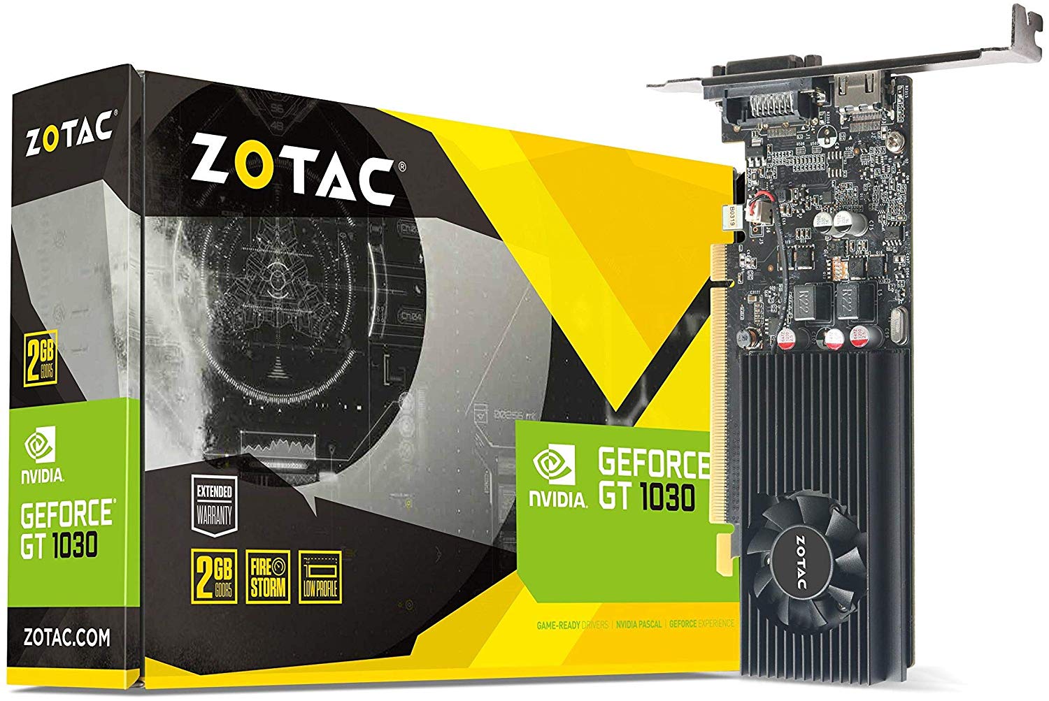 Buy Zotac Nvidia Gt 1030 2gb Gddr5 64 Bit Dvi D Hdmi - Zotac Gt 1030 2gb Ddr5 , HD Wallpaper & Backgrounds