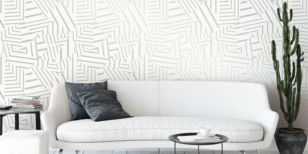 Bobby Berk Wallpaper Launch Queer Eye - Art Mockup Living Room , HD Wallpaper & Backgrounds