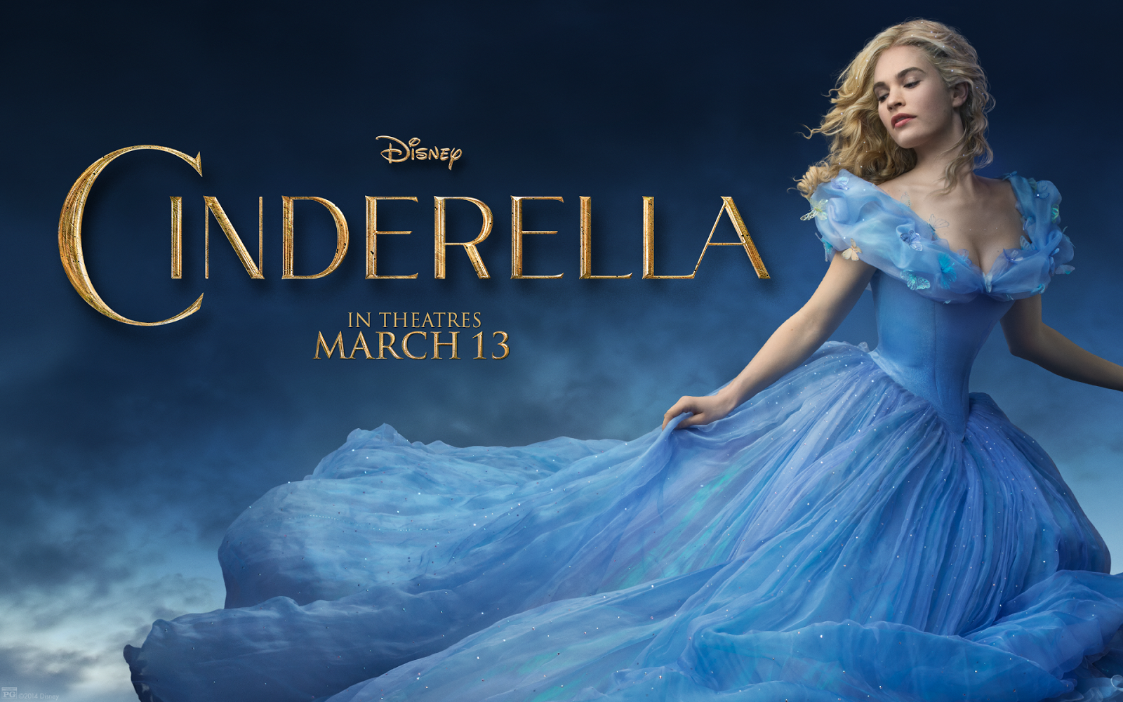 Disney's Cinderella - Cinderella 2015 , HD Wallpaper & Backgrounds