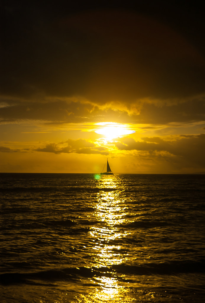 Mjohnstonphotography Ios 7 Maui Beach Sunset Parallax - Ios 7 Sunset , HD Wallpaper & Backgrounds