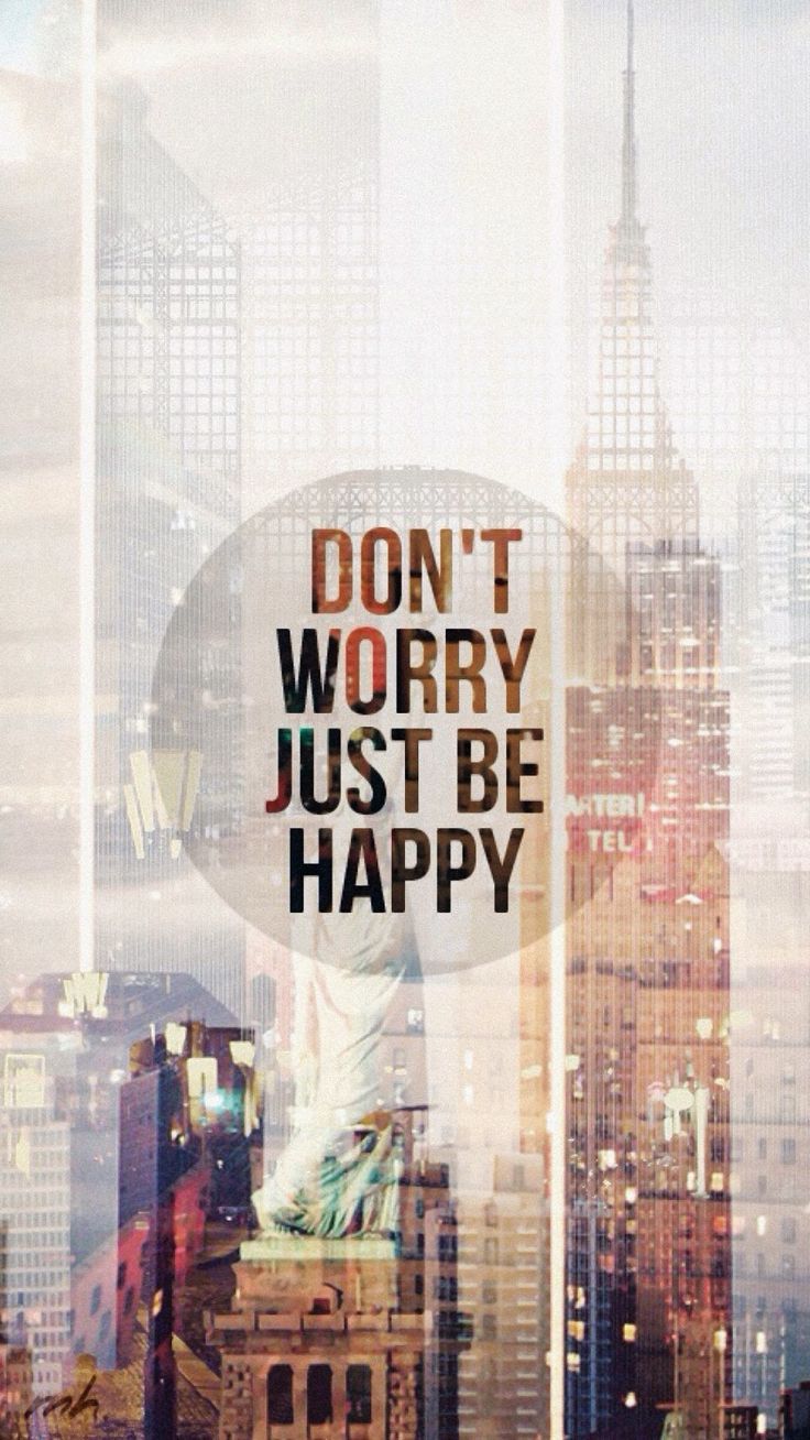 Hipster Wallpaper Iphone 6 - Don T Worry Be Happy Wallpaper Mobile , HD Wallpaper & Backgrounds