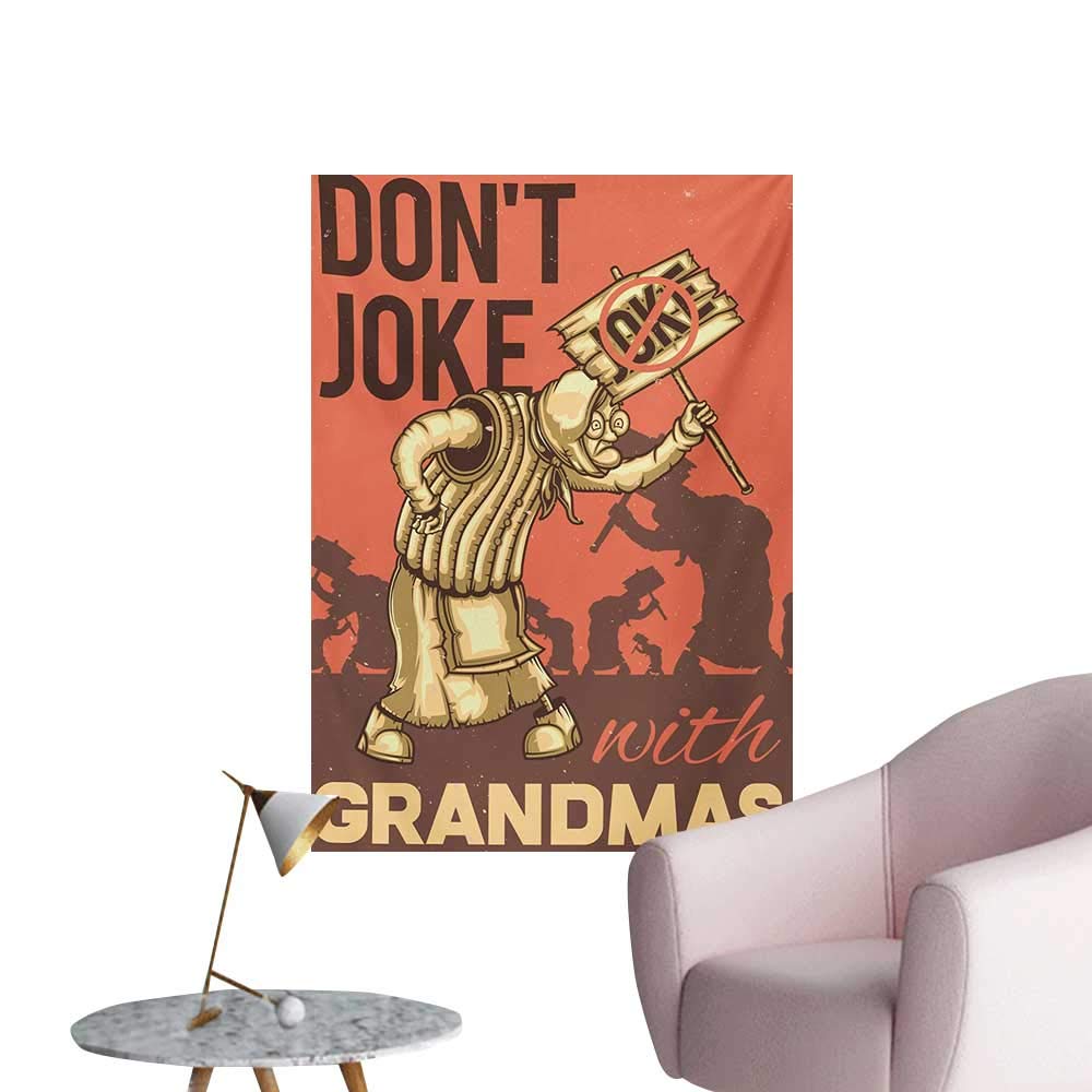 Anzhutwelve Grandma Wallpaper Dont Joke With Grandmas - Poster , HD Wallpaper & Backgrounds