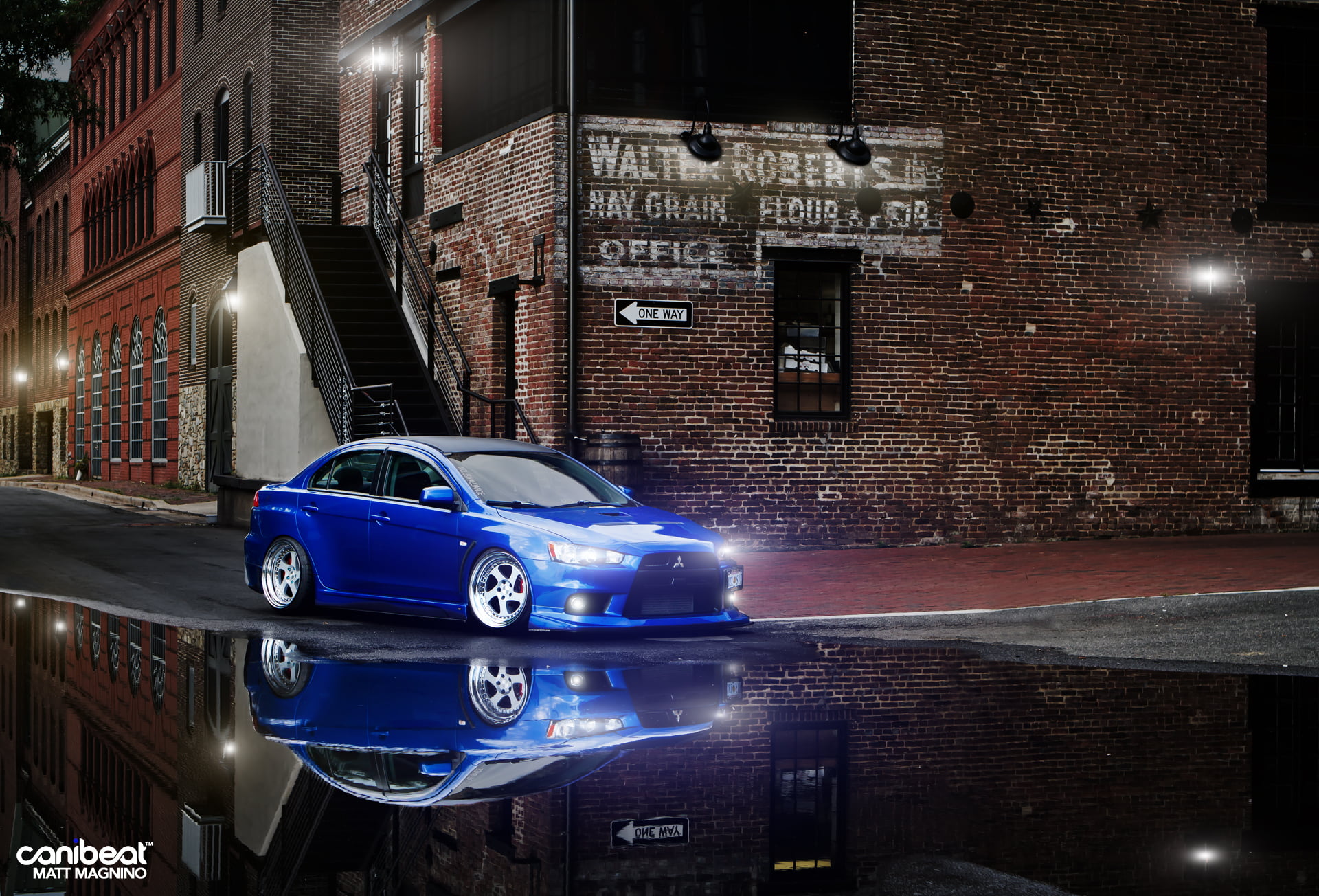 Blue Mitsubishi Lancer Sedan, Evolution, Evo X, Еvo - Hd Wallpapers Lancer Evo , HD Wallpaper & Backgrounds