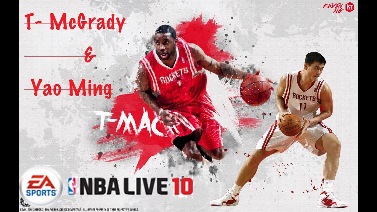 Nba Live - Yao Ming Rockets , HD Wallpaper & Backgrounds