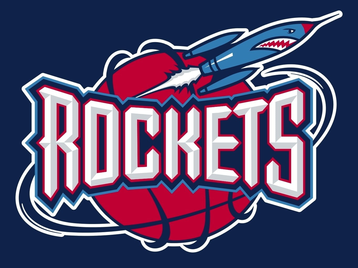 Rockets Logo, Nba, Basketball, Yao Ming, Houston Hd - Houston Rockets Logo 1999 , HD Wallpaper & Backgrounds