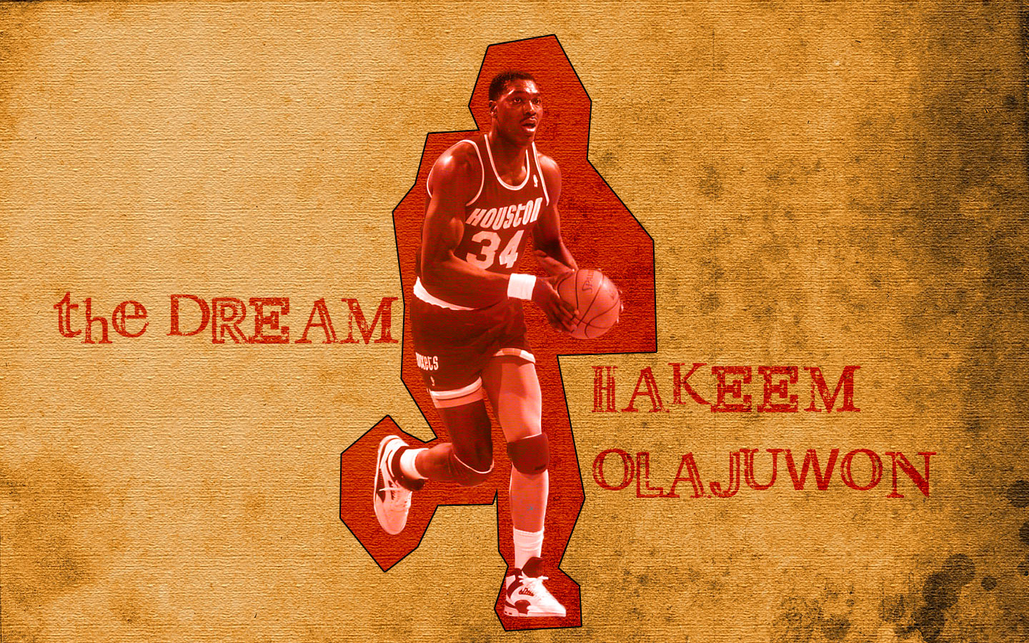 Hakeem Olajuwon Nba Player Wallpaper - Hakeem Olajuwon , HD Wallpaper & Backgrounds