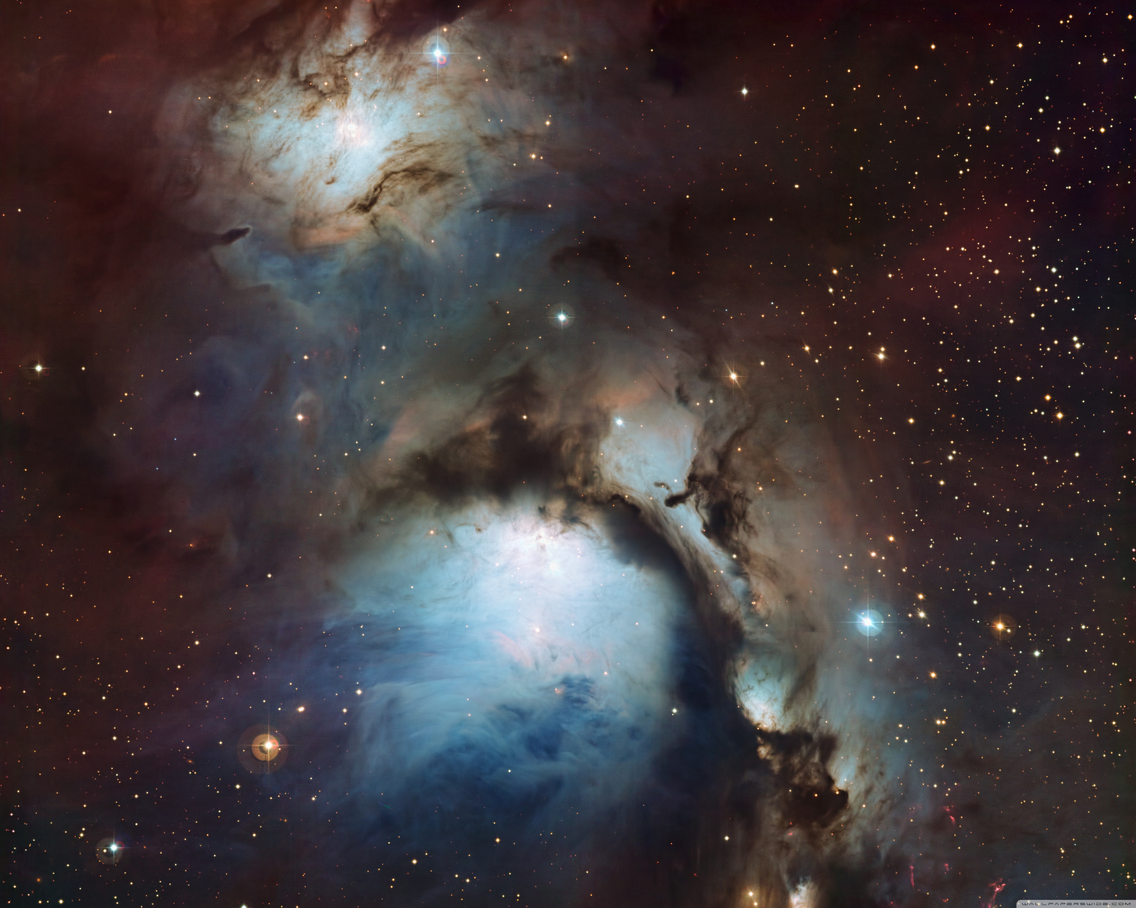 Blue Hole Nebula Hd Hd Wallpaper - Messier 78 Or Ngc 2068 , HD Wallpaper & Backgrounds