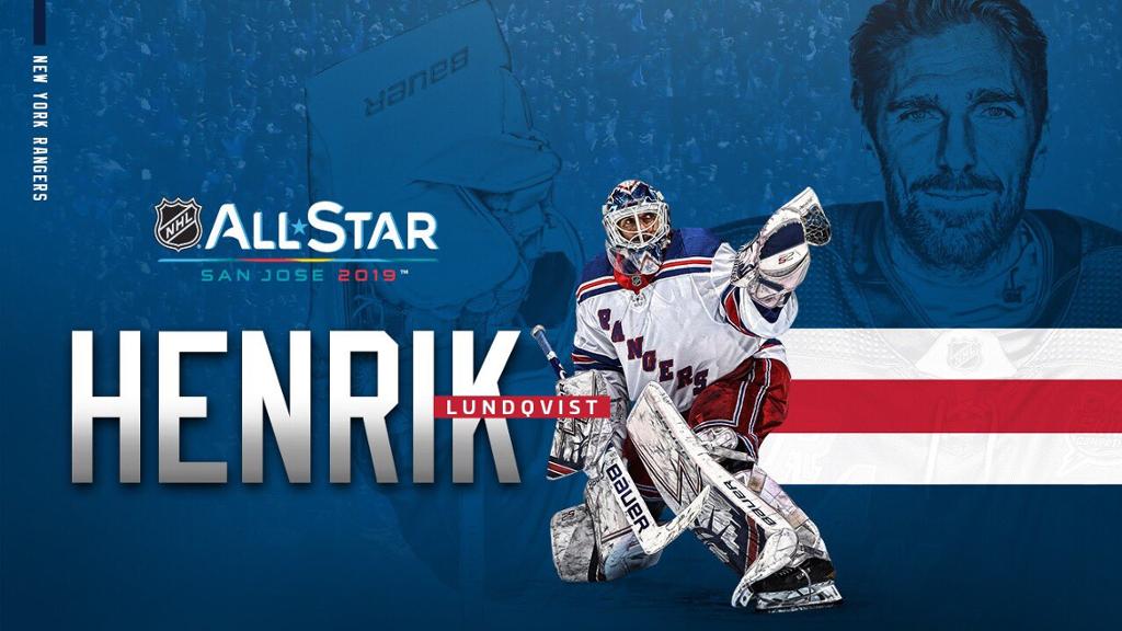 Henrik Lundqvist All Star Game 2019 , HD Wallpaper & Backgrounds
