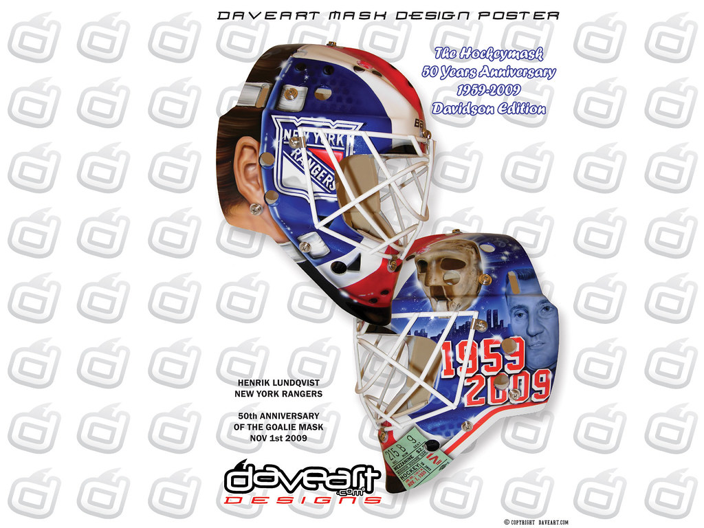 The Hockeymask 50 Years Anniversary 1959-2009 - Mask , HD Wallpaper & Backgrounds