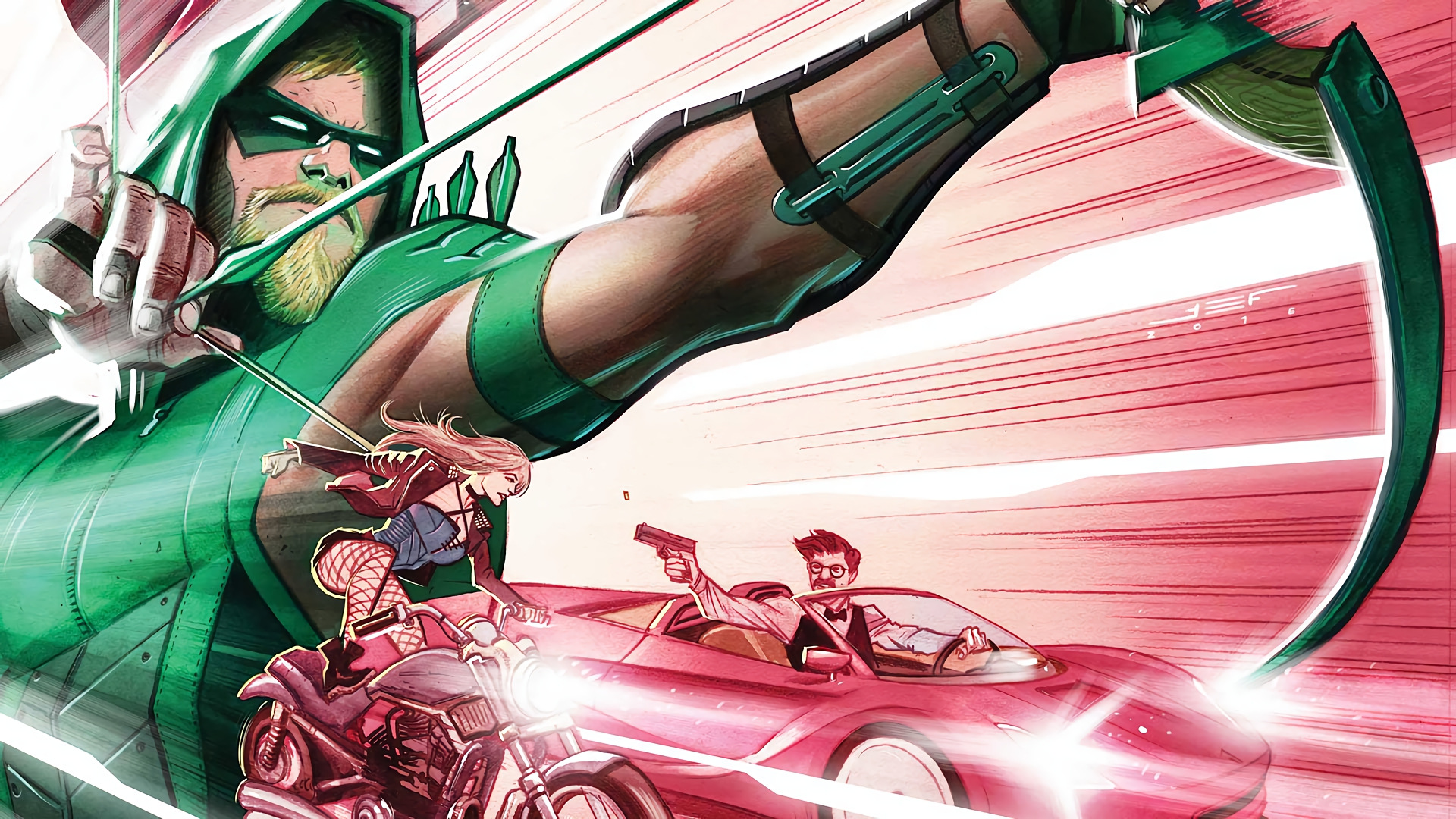 Green Arrow Rebirth Variant Covers , HD Wallpaper & Backgrounds