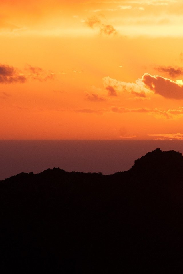 Canary Islands, Sunset, Tenerife, Clouds, Sky - Sunset , HD Wallpaper & Backgrounds