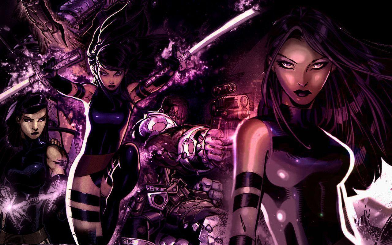 X-men Wallpaper - Marvel Psylocke , HD Wallpaper & Backgrounds